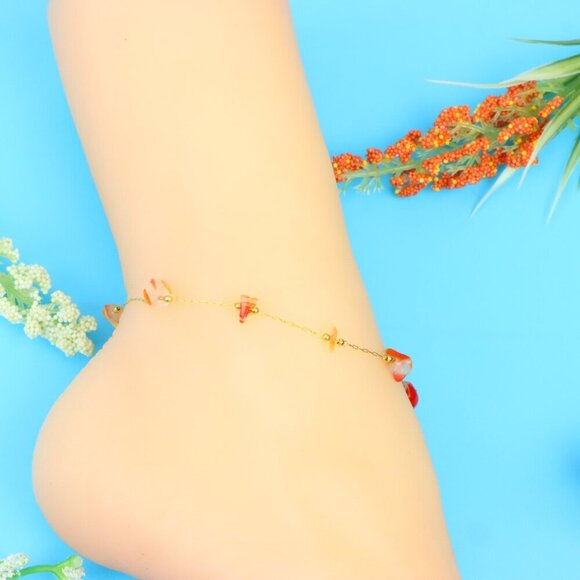 Elegant Handmade Anklet – Perfect for Women & Girls | Ideal Gift Option, DYC1820 - Picture 3 of 8